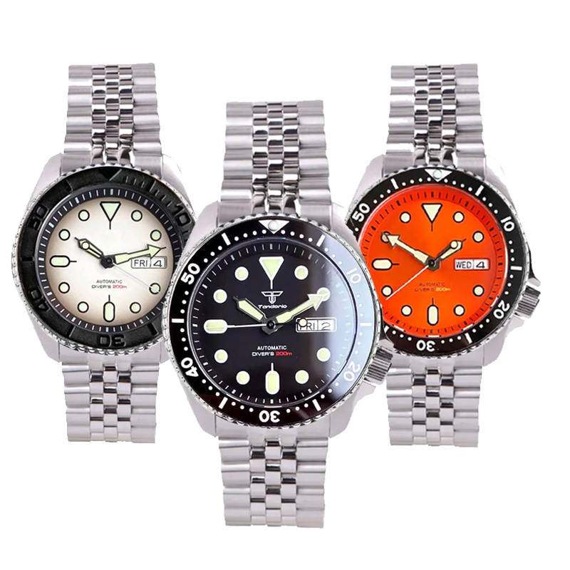 Diver Watch 300M - ダイブ タンドリオ ジャパン NH36A ウィークデイト スチール