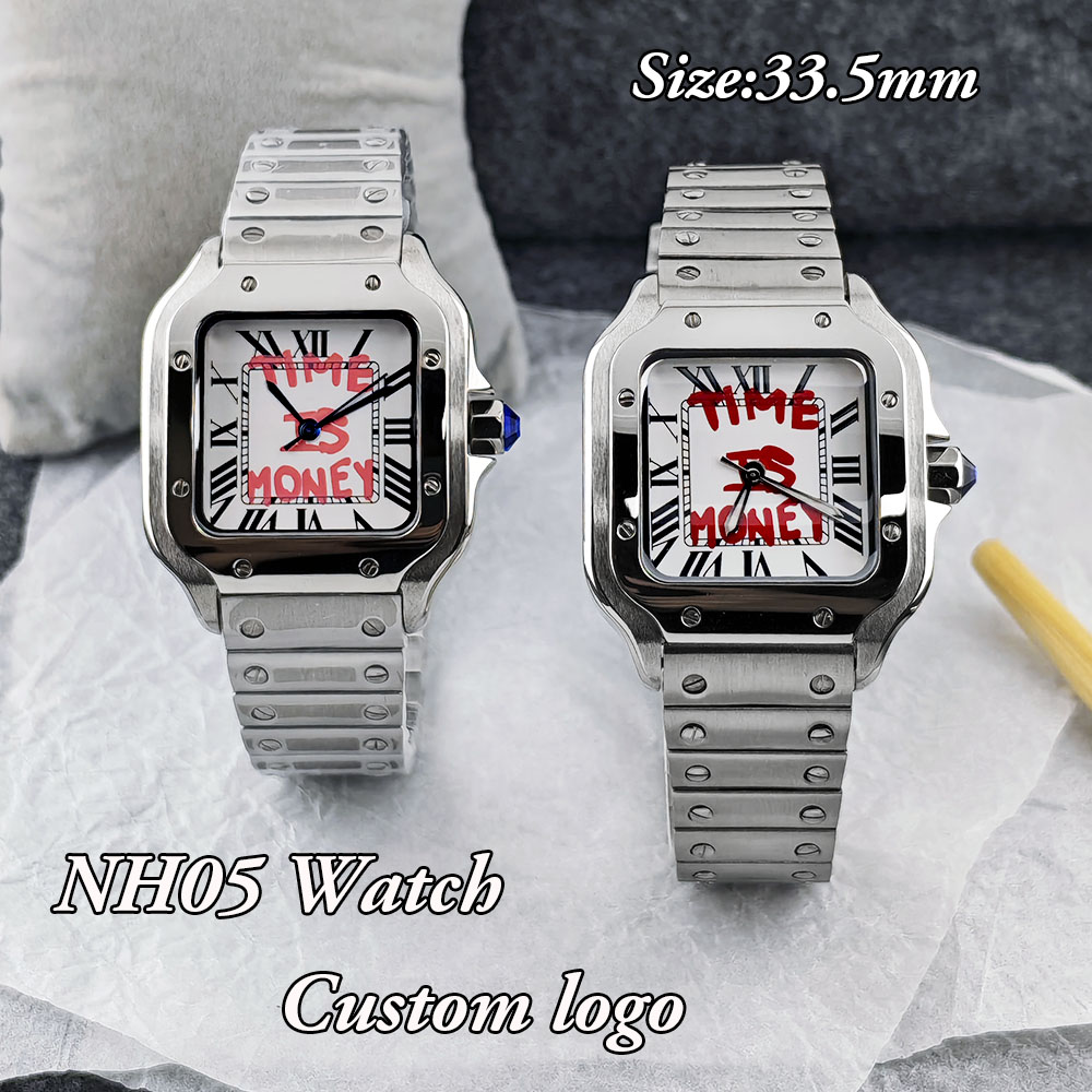 Luxury Watch Square - 新しい NH05 スクエアウォッチ タイム イズ マネー