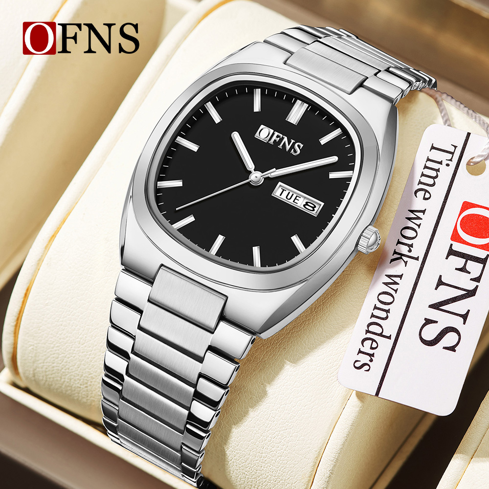 Luxury Watch Shop - OFNS 新しい 1566 高級ニッチレディースクォーツ時計デュアルカレンダーナイトライト防水ビジネス高価値レディースクォーツ時計