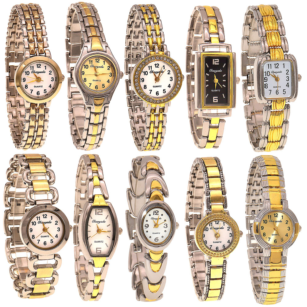 Luxury Watch Kids - 10個/ロット、混合バルクエレガントレディース腕時計、高級腕時計、女性用クォーツ腕時計、女の子用腕時計、女性用腕時計ギフト