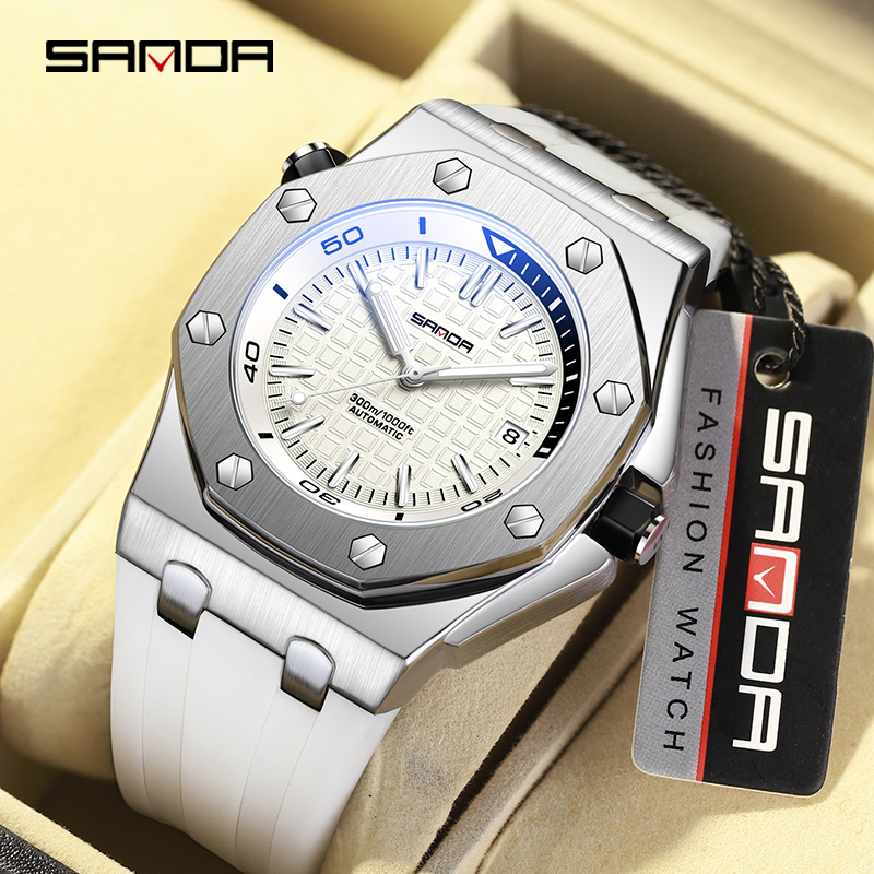 Luxury Watch Store - SANDA 7032 ビジネスメンズクォーツ時計スポーツ防水カレンダーナイトライトファッションメンズクォーツ時計 2025