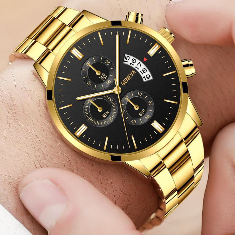 Luxury Watch Market - 新しいファッションメンズスポーツ腕時計高級カレンダークォーツ腕時計ビジネス腕時計男時計レロジオ Masculino リロイ Hombre