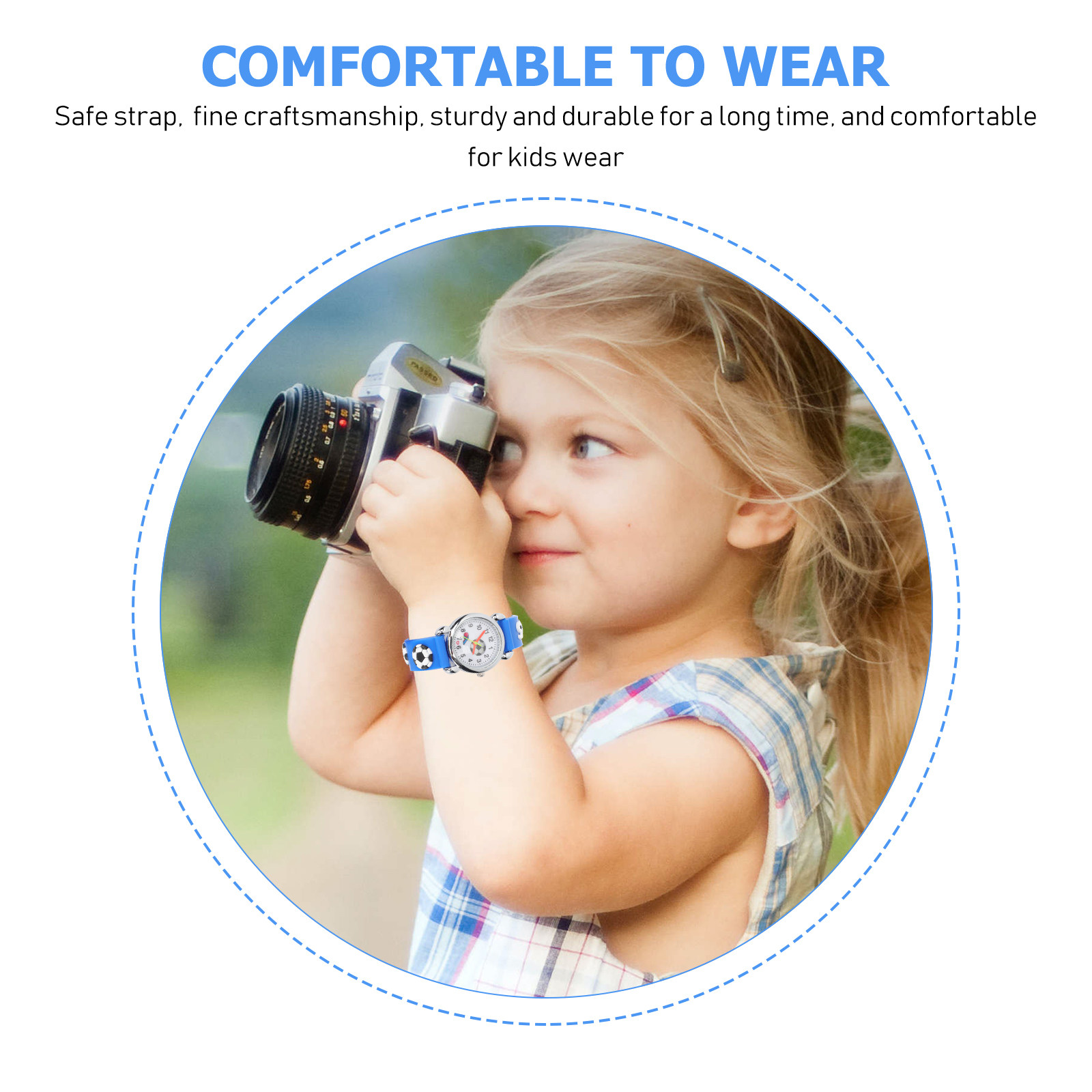子供用ホイッスルウォッチ漫画キッズ学生用腕時計通気性のあるソ - Luxury Watch Kids のレビューと価格