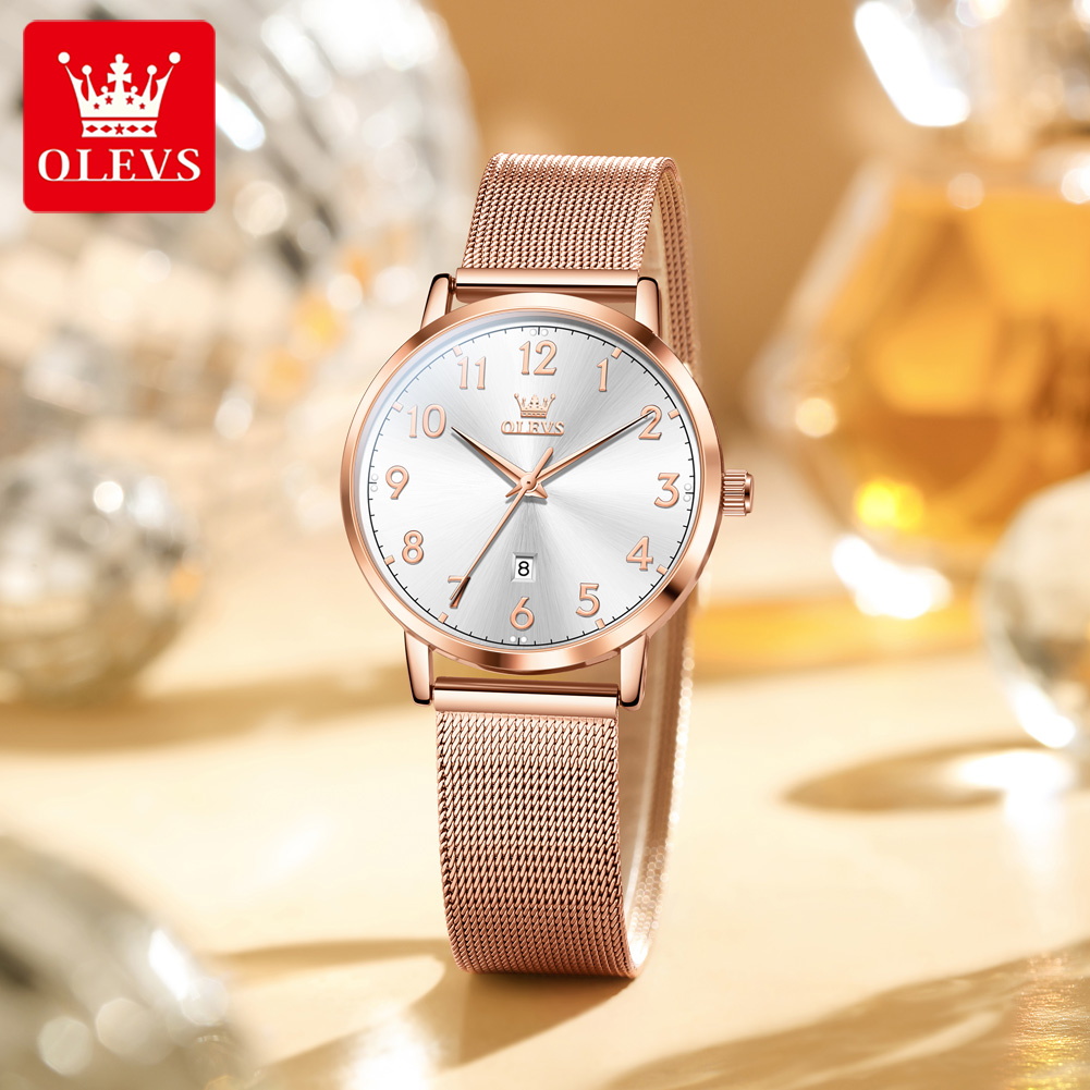 OLEVS 5653 女性の腕時計エレガントなオリジナルクォ - Luxury Watch Cheap のレビューと価格