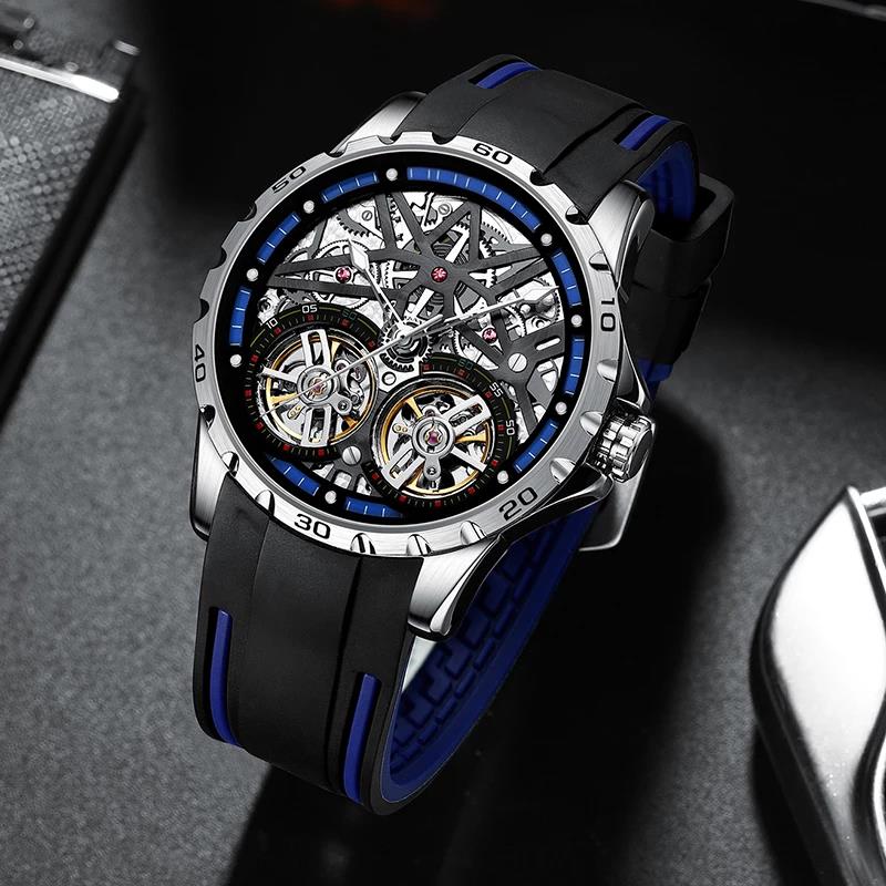 マーク付きホエール-メンズ防水時計、全自動機械式時計、ダブル - Luxury Watch Hublot のレビューと価格