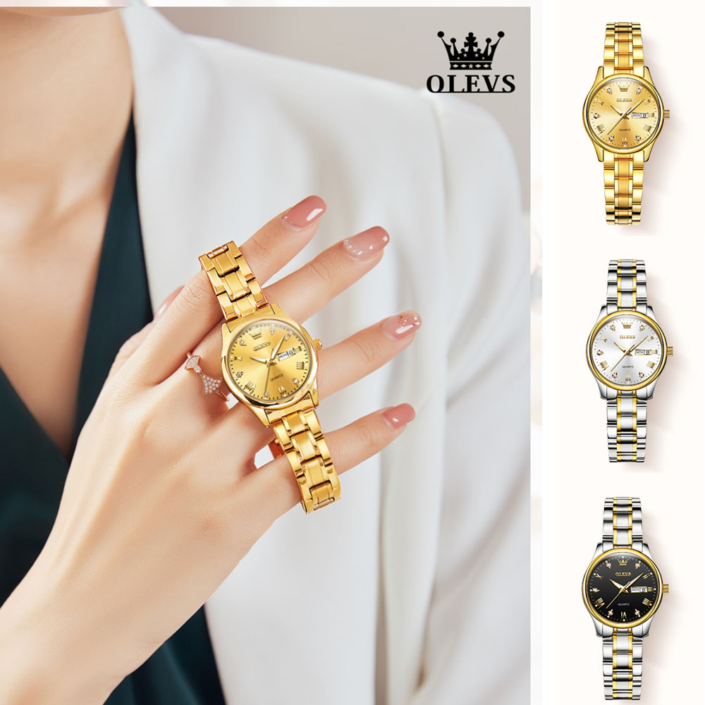 Olevs-女性用防水クォーツ時計、新しいファッション、クラ - Luxury Watch Cheap のレビューと価格