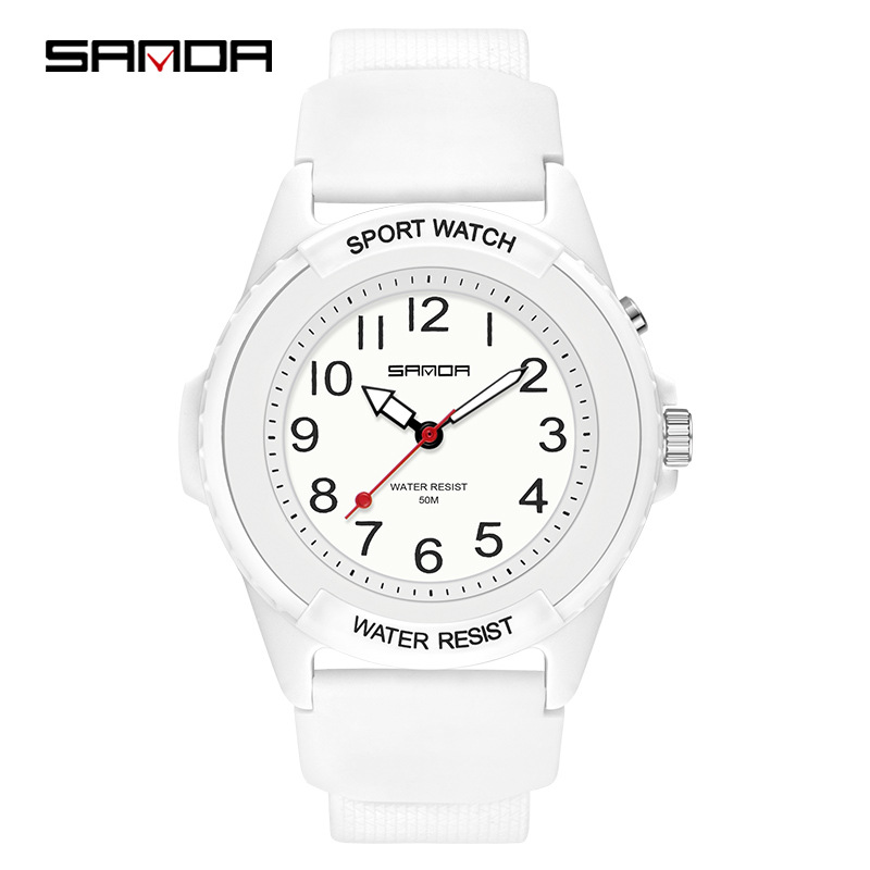 SANDA 6018 新ファッション子供用腕時計スポーツアナ - Luxury Watch Store のレビューと価格