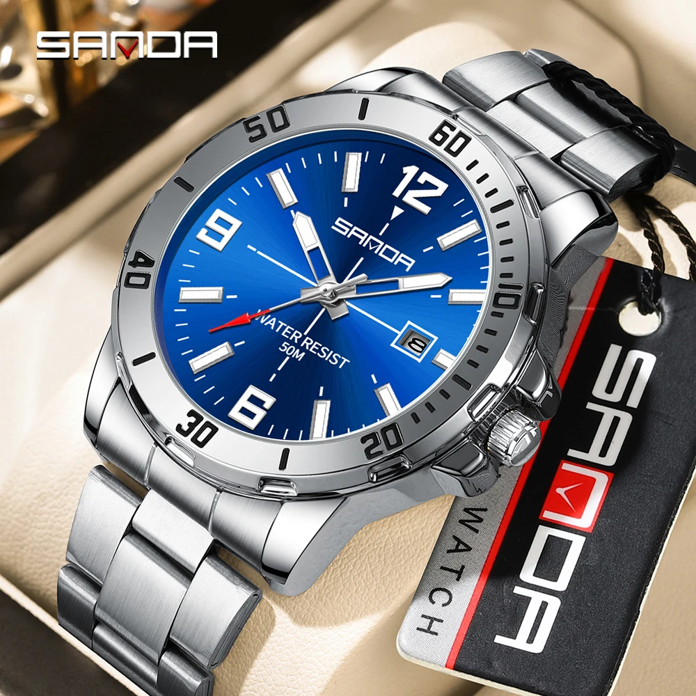 SANDA 3265 3266 メンズ電子時計 大型ダイヤル - Luxury Watch Shop のレビューと価格