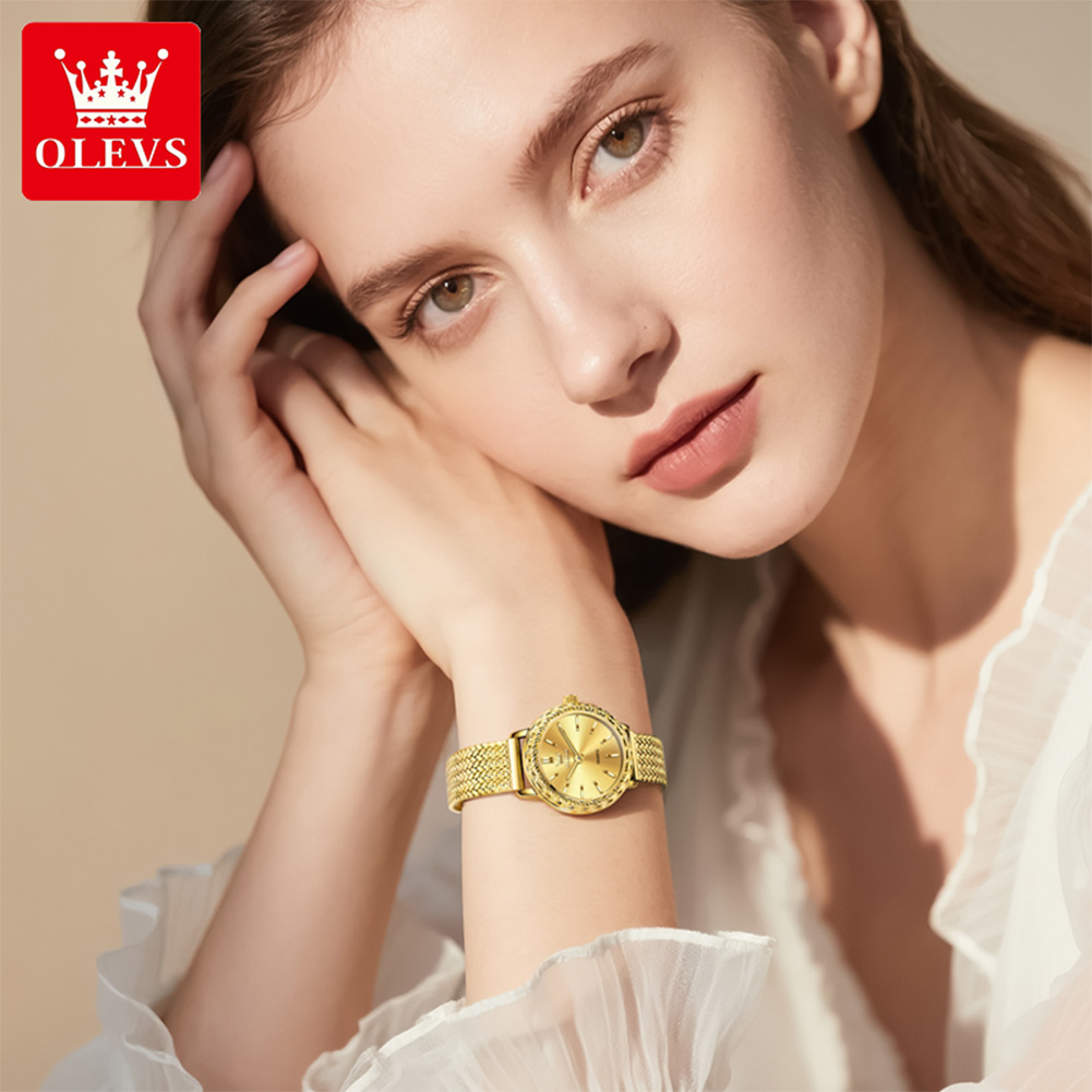 OLEVS 5643 女性用腕時計トップブランドレディースド - Luxury Watch Cheap のレビューと価格