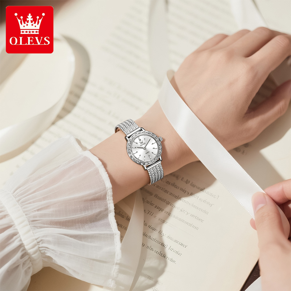 OLEVS 5643 女性用腕時計トップブランドレディースド - Luxury Watch Cheap のレビューと価格