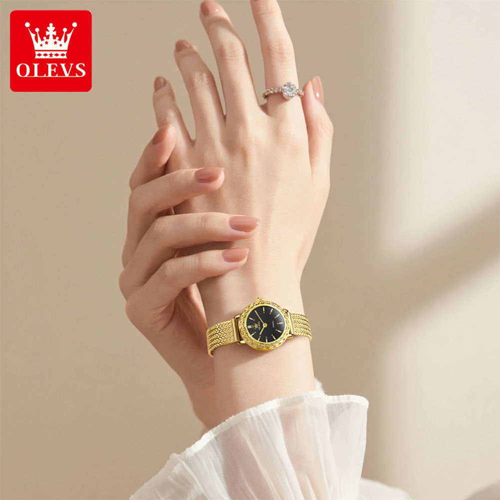 OLEVS 5643 女性用腕時計トップブランドレディースド - Luxury Watch Cheap のレビューと価格