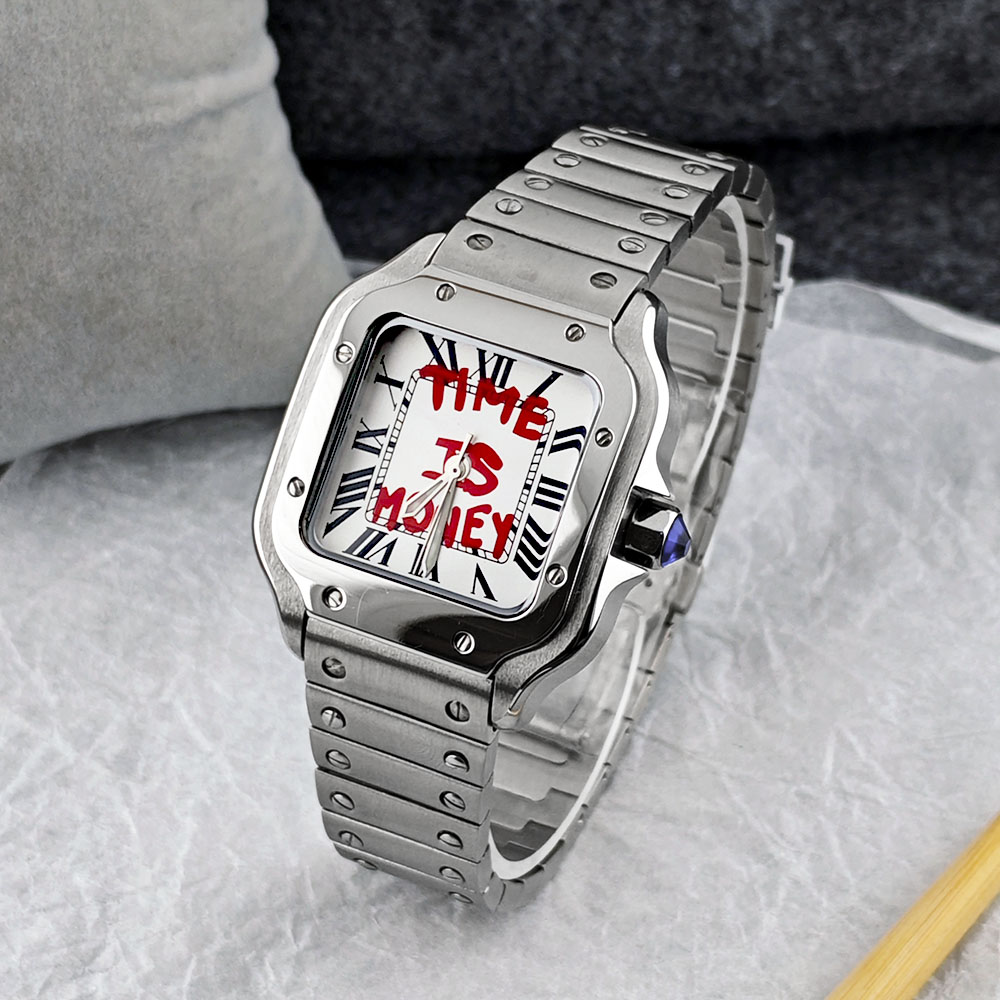 新しい NH05 スクエアウォッチ タイム イズ マネー ウ - Luxury Watch Square のレビューと価格