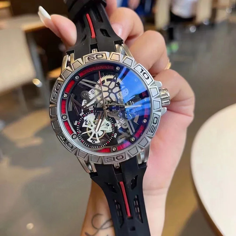 3D クォーツ時計メンズ高級クリエイティブ AAA クール  - Luxury Watch Rubber Strap のレビューと価格
