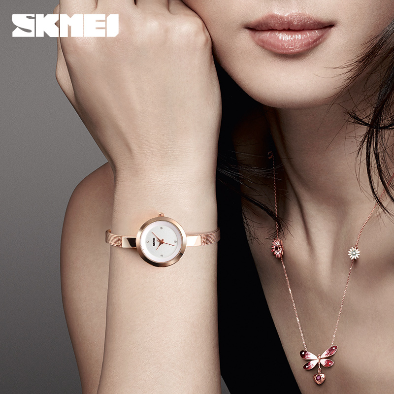 Skmei-女性用腕時計,クォーツ,エレガント,防水,スポー - Luxury Watch Kids のレビューと価格