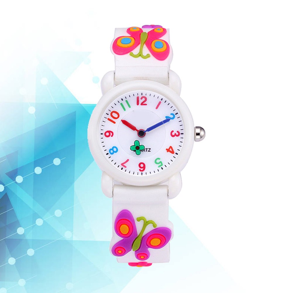 子供用シリコンクォーツ時計 3D漫画デザインが特徴 大きく見 - Luxury Watch Kids のレビューと価格