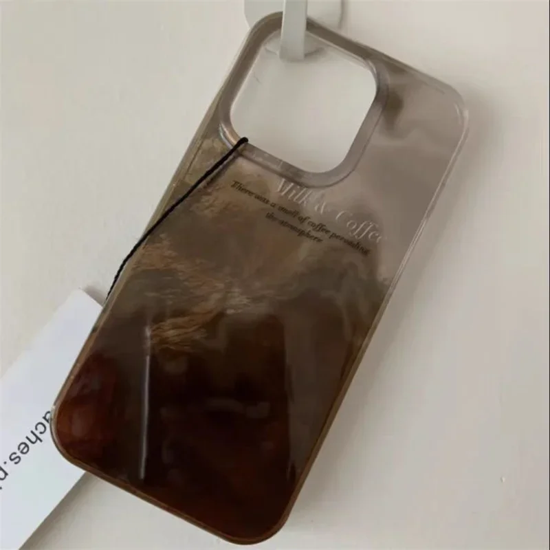 高級感のあるコーヒー色のグラデーションデザインのiPhone - Luxury Watch Case のレビューと価格