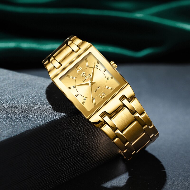 LiEBIG 高級ゴールデンクォーツ腕時計女性ガール男性ファ - Luxury Watch Kids のレビューと価格
