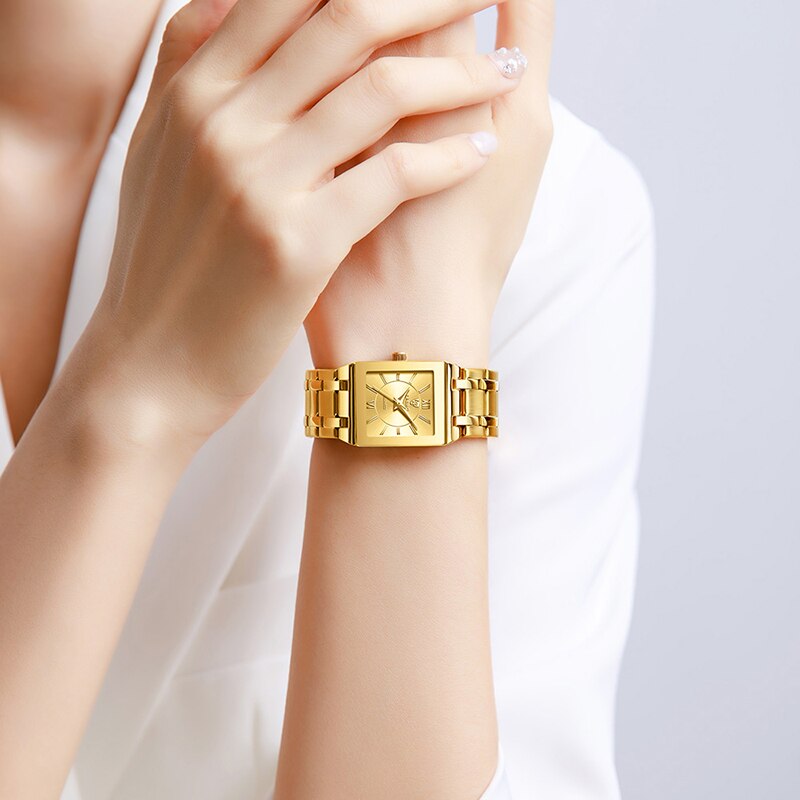 LiEBIG 高級ゴールデンクォーツ腕時計女性ガール男性ファ - Luxury Watch Kids のレビューと価格