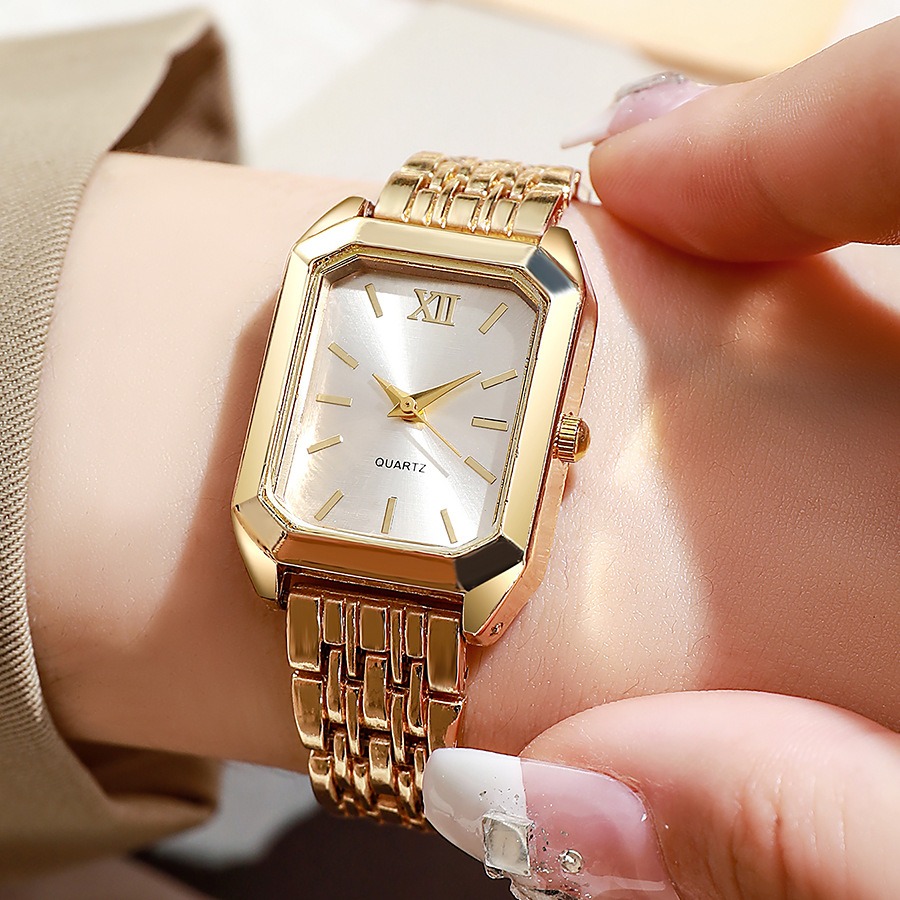 高級レディースクォーツ腕時計 ビジネス用クォーツ腕時計 スチ - Luxury Watch Square のレビューと価格