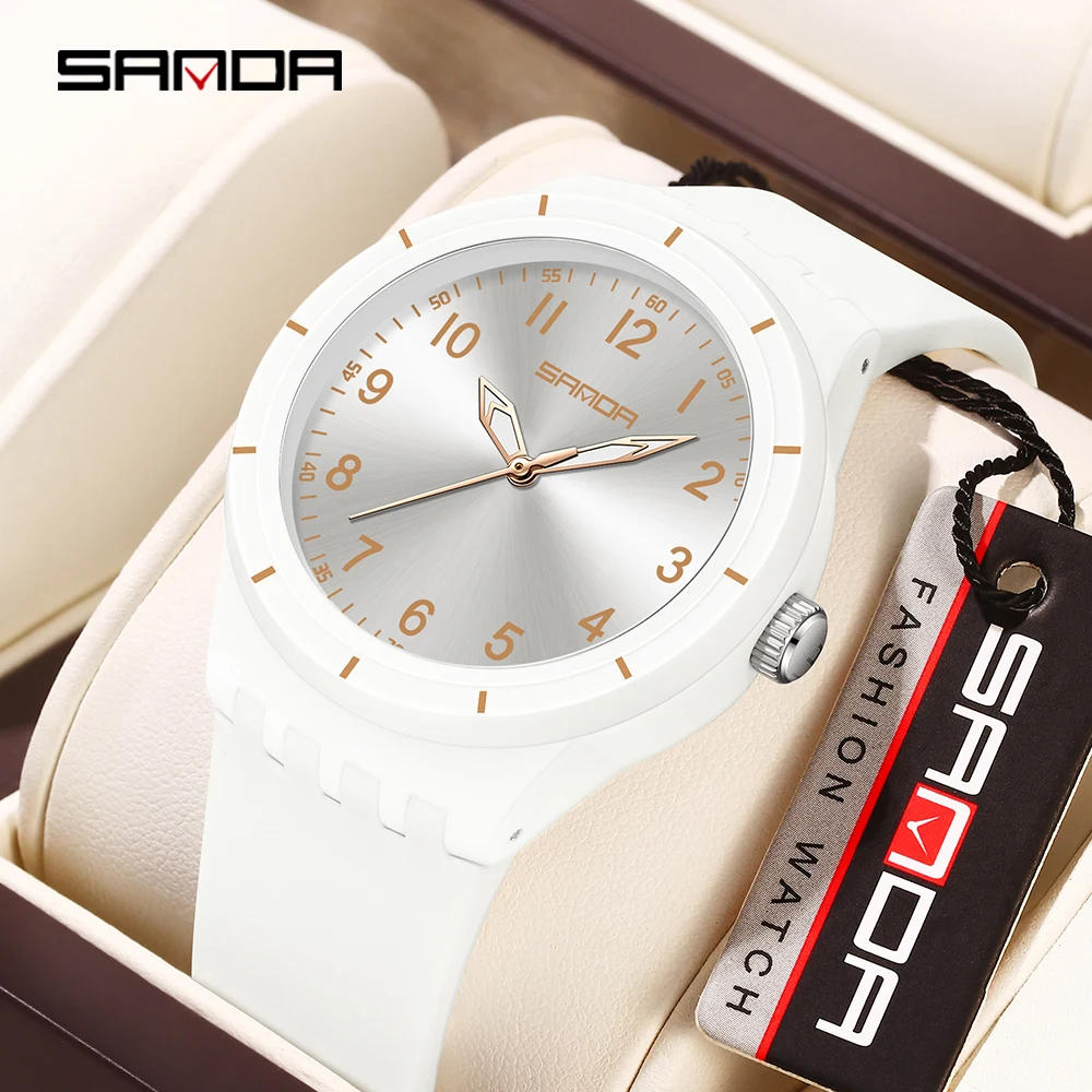 SANDA 9075 軽量レディースクォーツ時計多機能レディ - Luxury Watch Shop のレビューと価格
