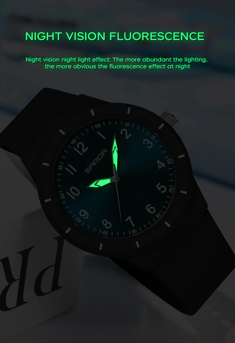 SANDA 9075 軽量レディースクォーツ時計多機能レディ - Luxury Watch Shop のレビューと価格