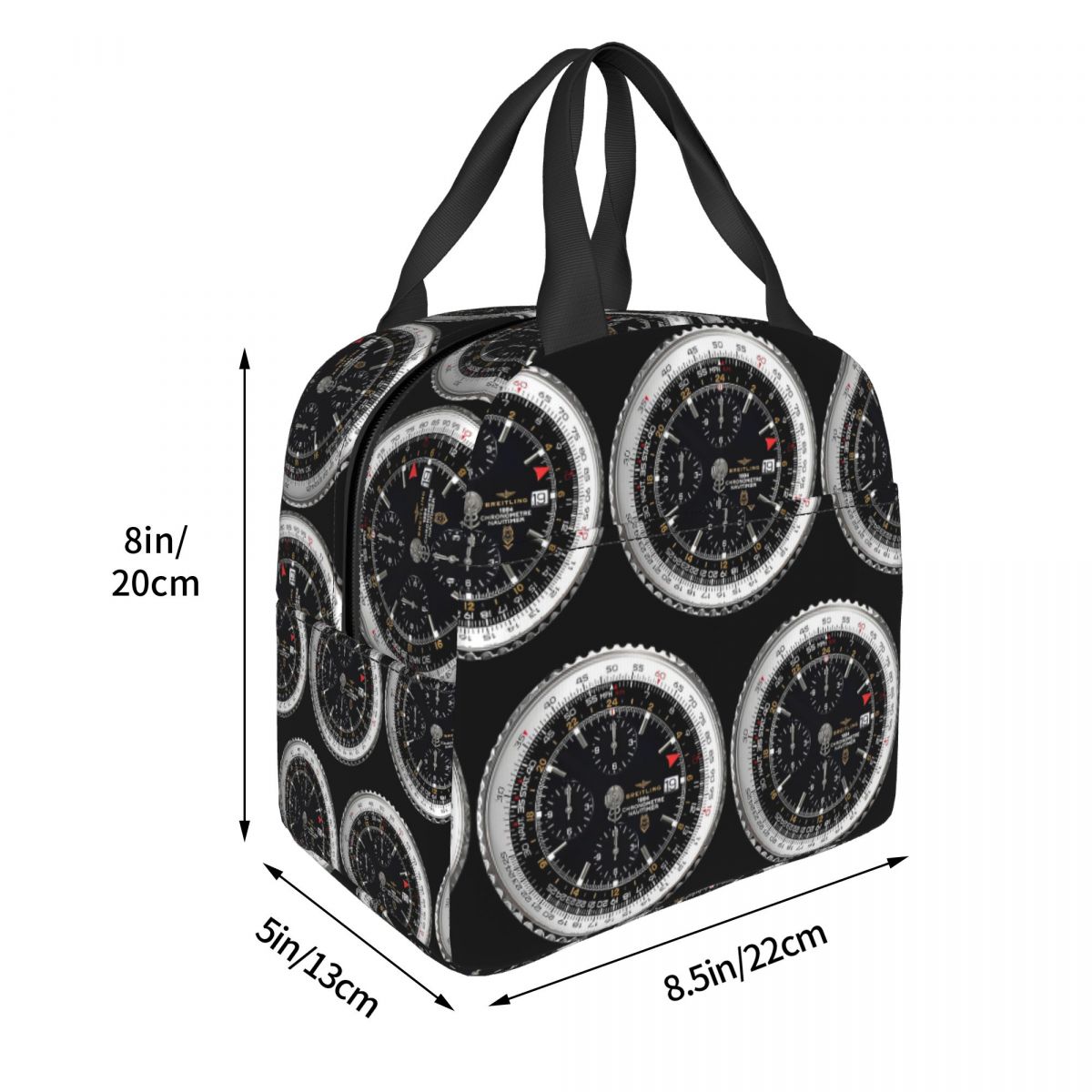 高級時計型の断熱ランチバッグ 女性用 子供用 ポータブルフー - Luxury Watch Kids のレビューと価格