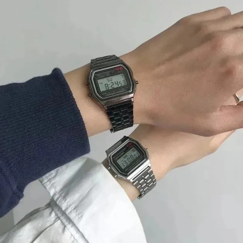 高級 F91W スチールバンド腕時計 LED デジタルステン - Luxury Watch Market のレビューと価格