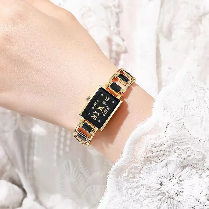 ファッション腕時計女性用バージョン高級ギフトクォーツ腕時計レ - Luxury Watch Square のレビューと価格