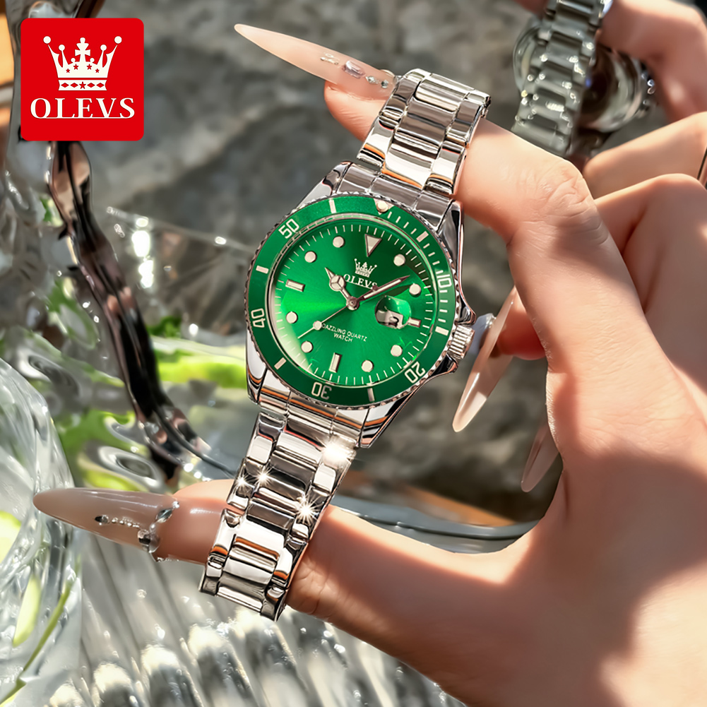 OLEVS 5885 レディース腕時計　人気デザイン　回転ダ - Luxury Watch Cheap のレビューと価格
