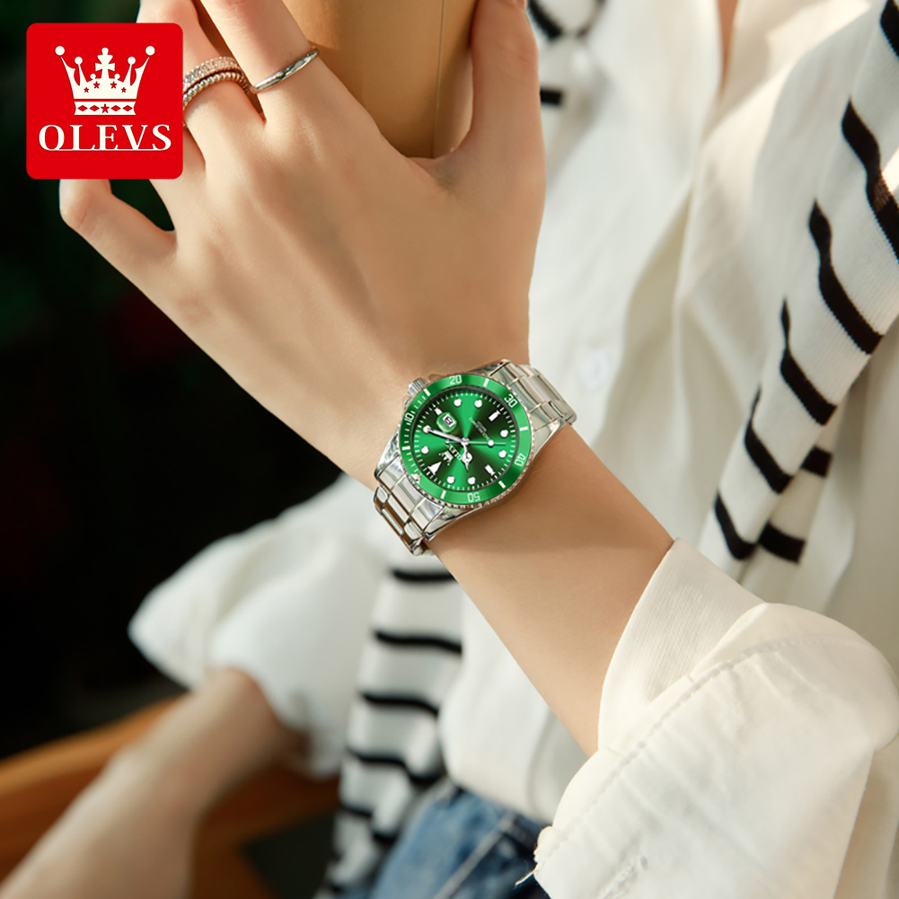 OLEVS 5885 レディース腕時計　人気デザイン　回転ダ - Luxury Watch Cheap のレビューと価格