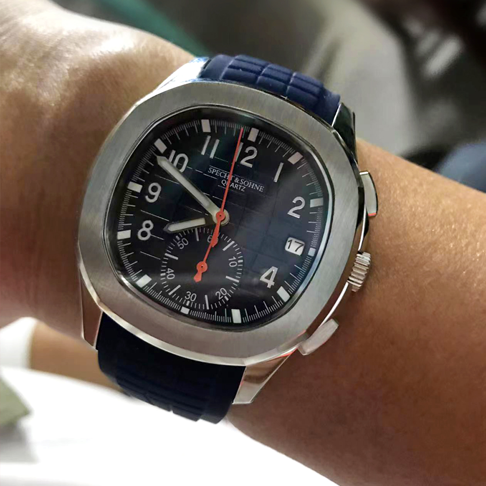 メンズクォーツ時計,カジュアルでファッショナブルなスポーツウ - Luxury Watch Rubber Strap のレビューと価格