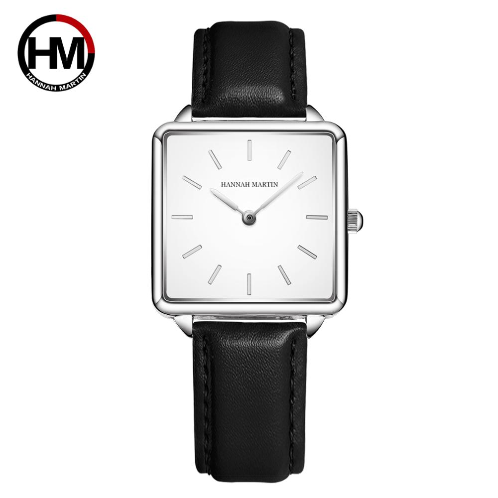 本革ストラップ日本クォーツムーブメントHM-108女性シンプ - Luxury Watch Square のレビューと価格