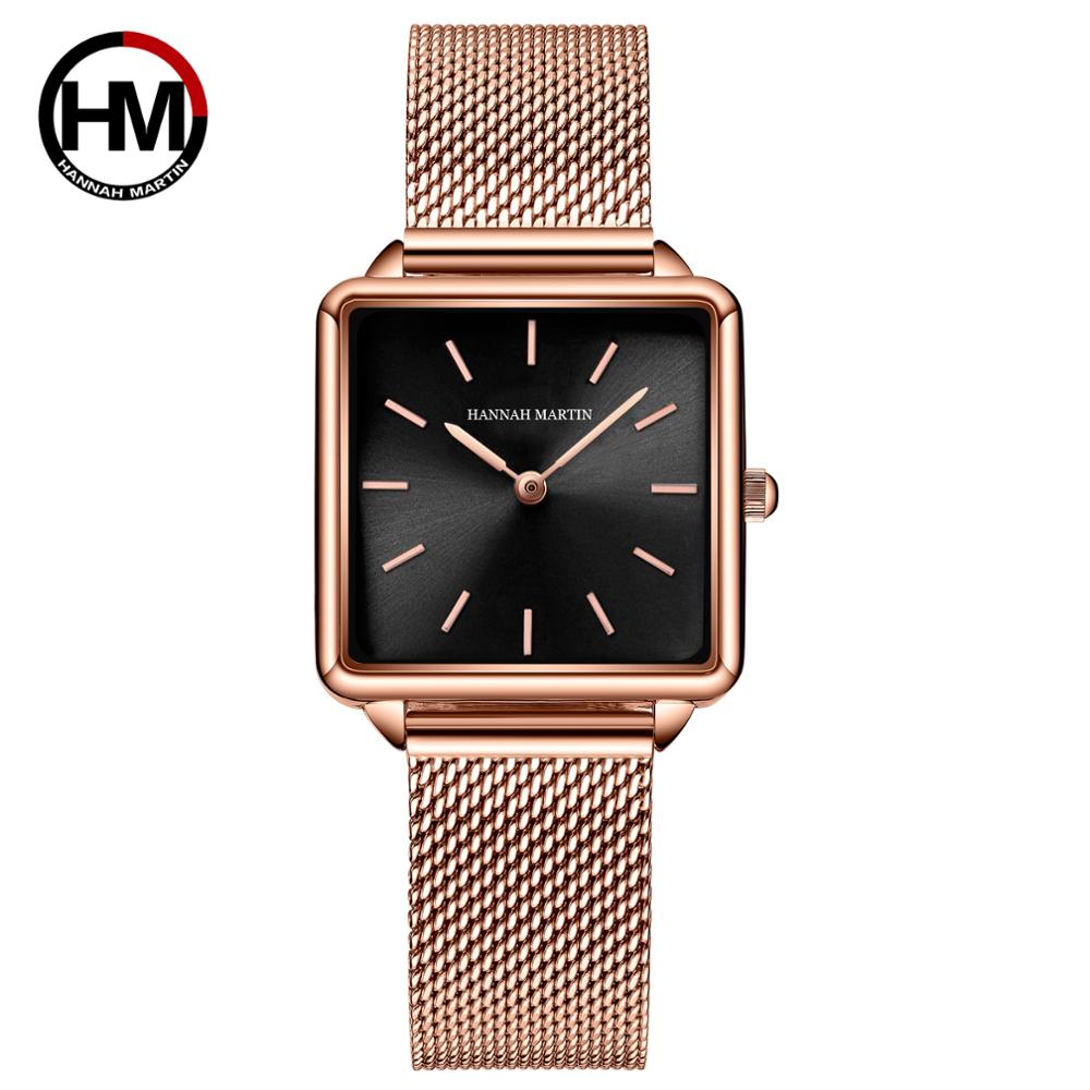 本革ストラップ日本クォーツムーブメントHM-108女性シンプ - Luxury Watch Square のレビューと価格