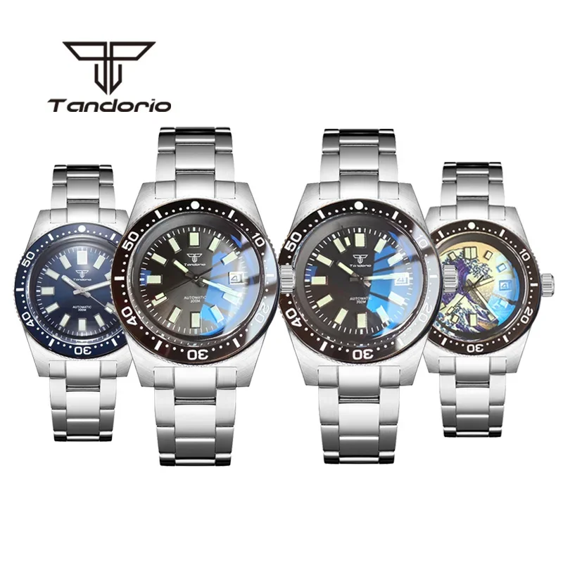 タンドリオ 300M防水 41mm 62masスタイル 自動 - Diver Watch 300M のレビューと価格