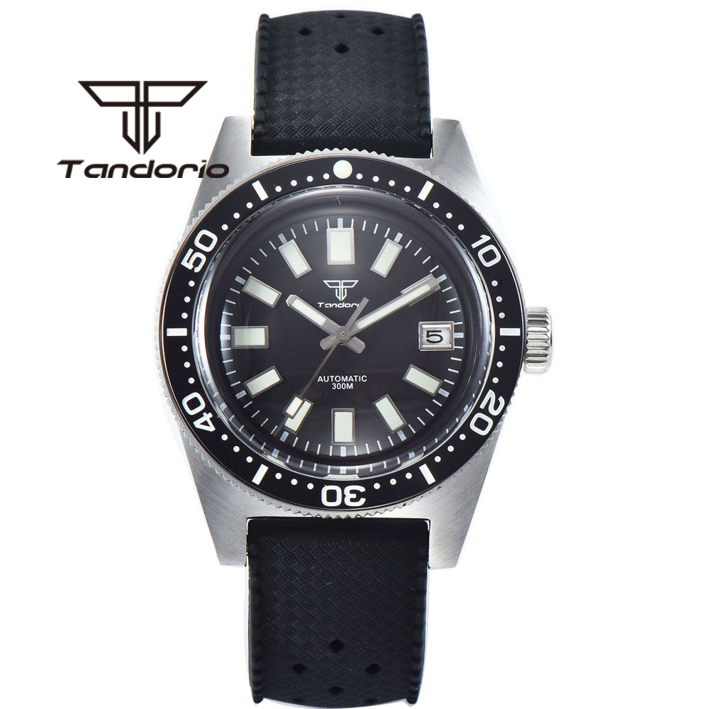 タンドリオ 300M防水 41mm 62masスタイル 自動 - Diver Watch 300M のレビューと価格