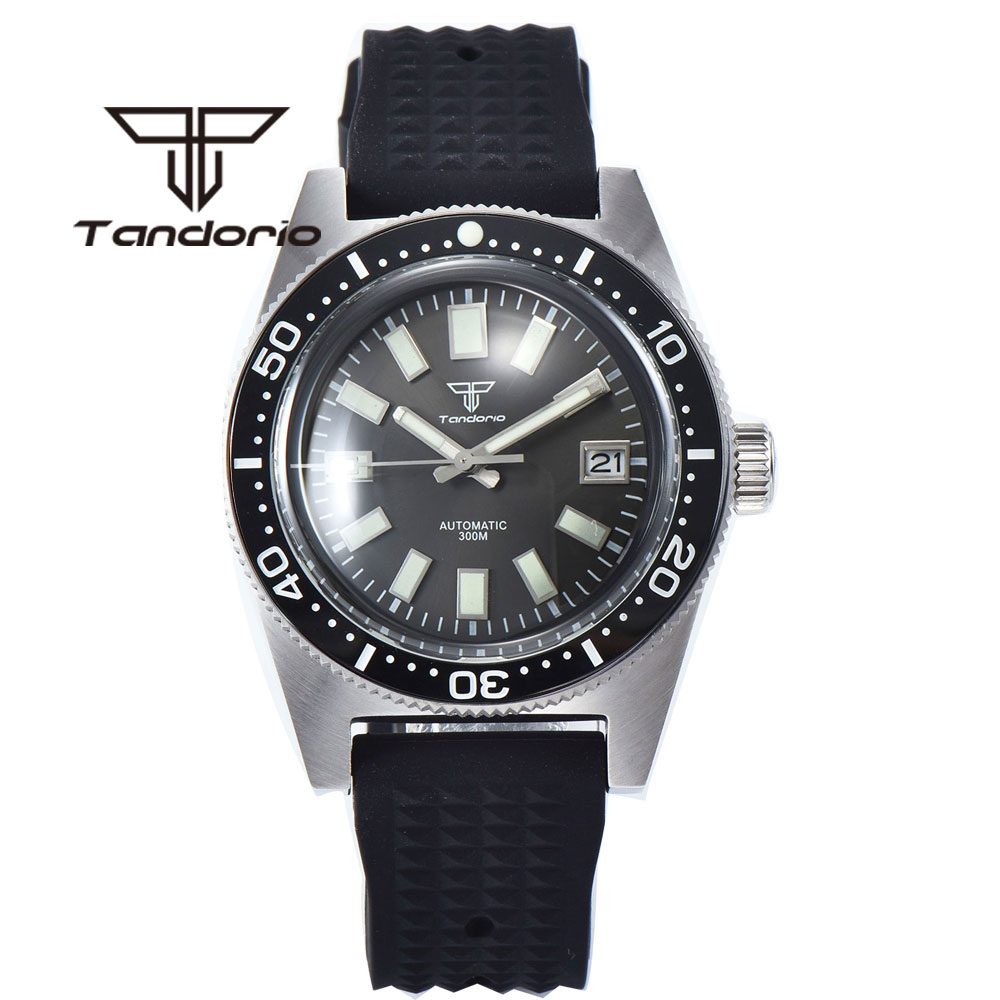 タンドリオ 300M防水 41mm 62masスタイル 自動 - Diver Watch 300M のレビューと価格