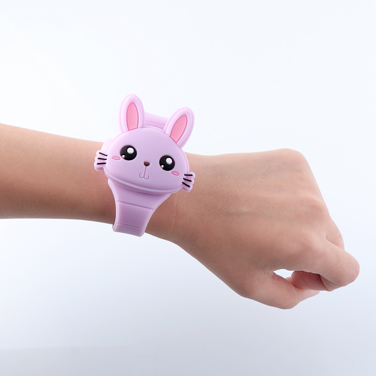 子供用ウサギ柄腕時計 シリコン素材 滑らかな表面 着けやすい - Luxury Watch Kids のレビューと価格