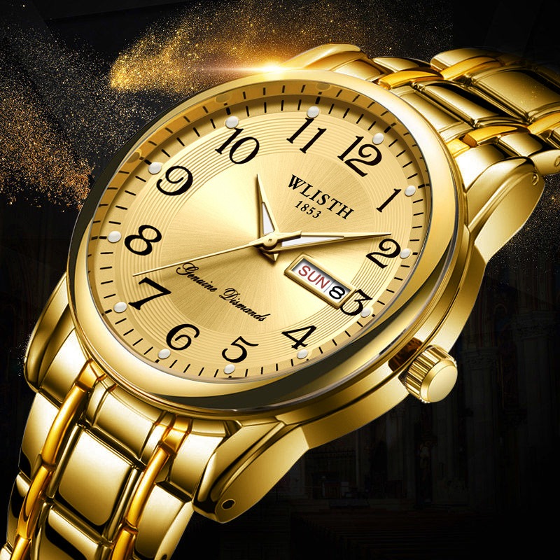 高級メンズクォーツ腕時計 デジタル腕時計 カレンダー 曜日表 - Luxury Watch Market のレビューと価格