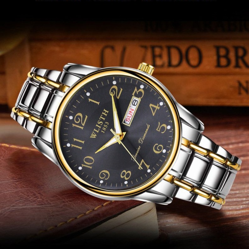 高級メンズクォーツ腕時計 デジタル腕時計 カレンダー 曜日表 - Luxury Watch Market のレビューと価格