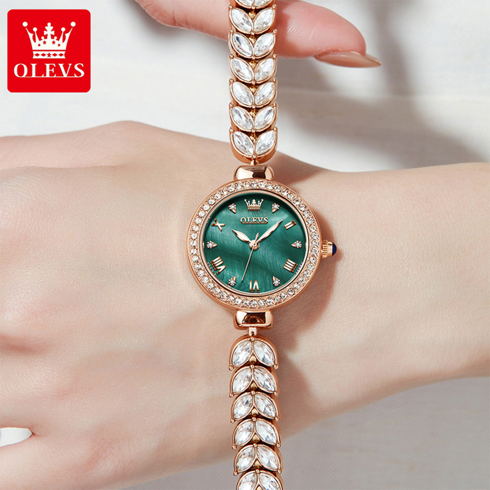 OLEVS ブランド腕時計レディースファッションクォーツ時計 - Luxury Watch Cheap のレビューと価格
