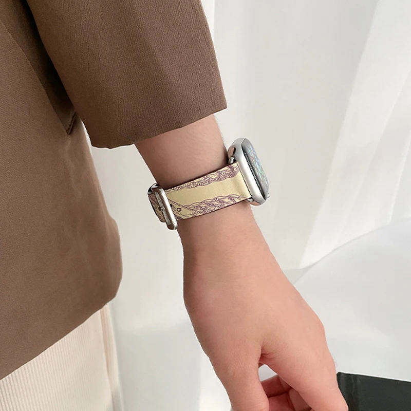 Apple Watch用レザーストラップ,高級ブレスレット, - Luxury Watch Hermes のレビューと価格