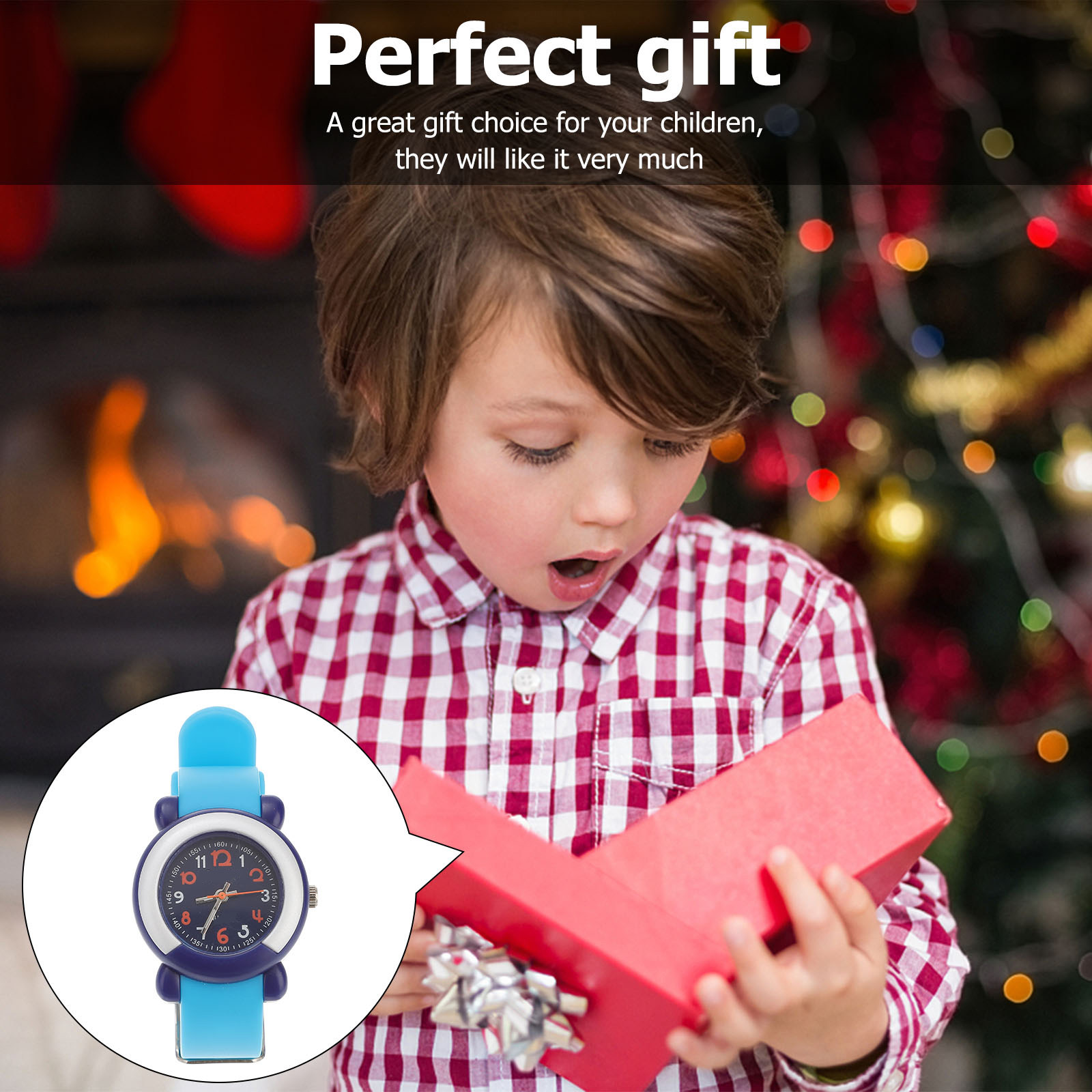 男の子 女の子 クォーツ腕時計 防水 発光機能 かわいい漫画 - Luxury Watch Kids のレビューと価格