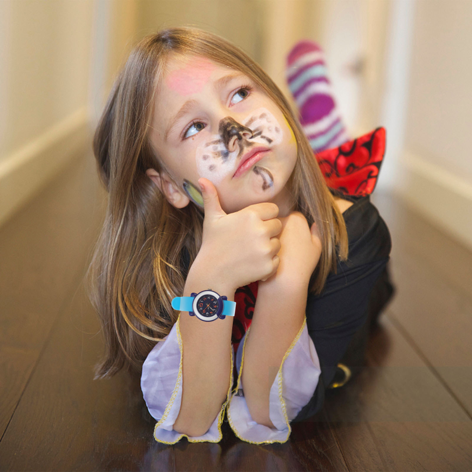 男の子 女の子 クォーツ腕時計 防水 発光機能 かわいい漫画 - Luxury Watch Kids のレビューと価格