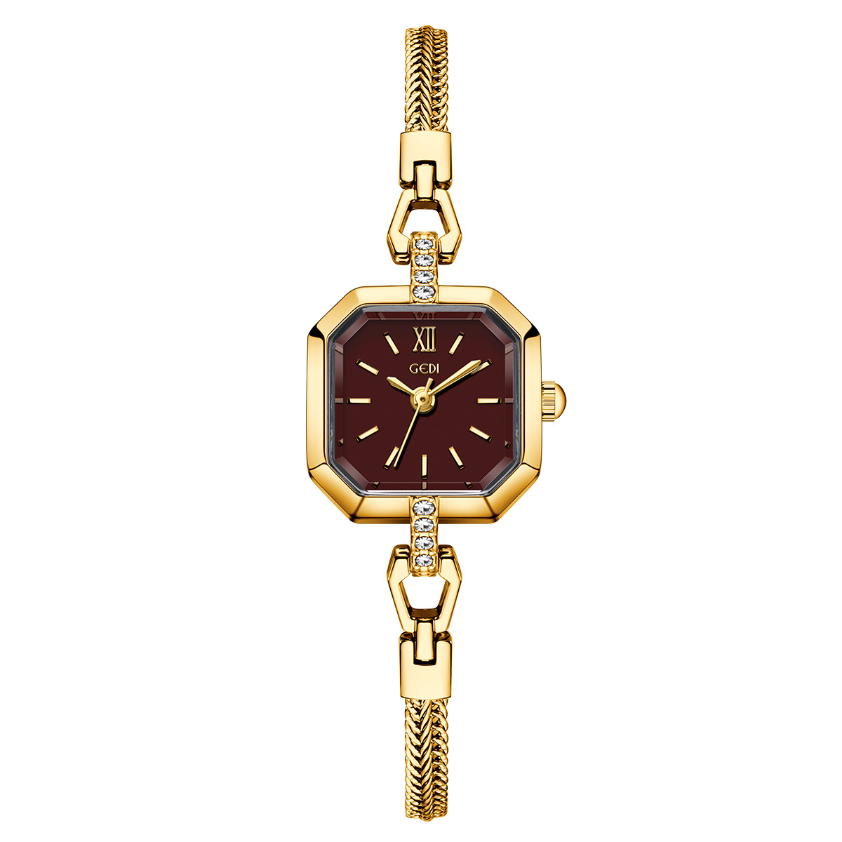 レディース腕時計ハイエンドの絶妙なスクエアブレスレットライト - Luxury Watch Square のレビューと価格
