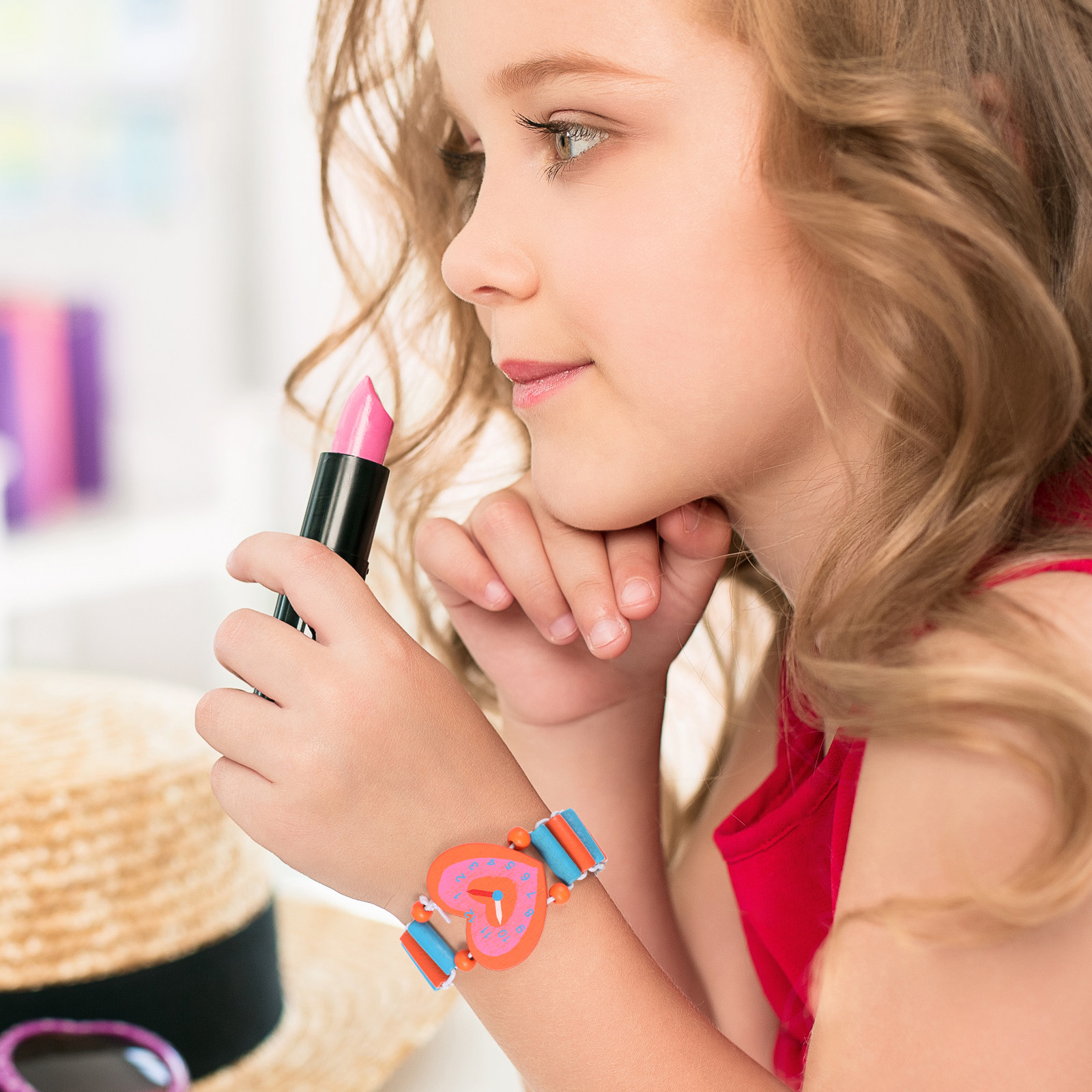 4個セット 子供用木製漫画腕時計 ストレッチバンド付き クリ - Luxury Watch Kids のレビューと価格