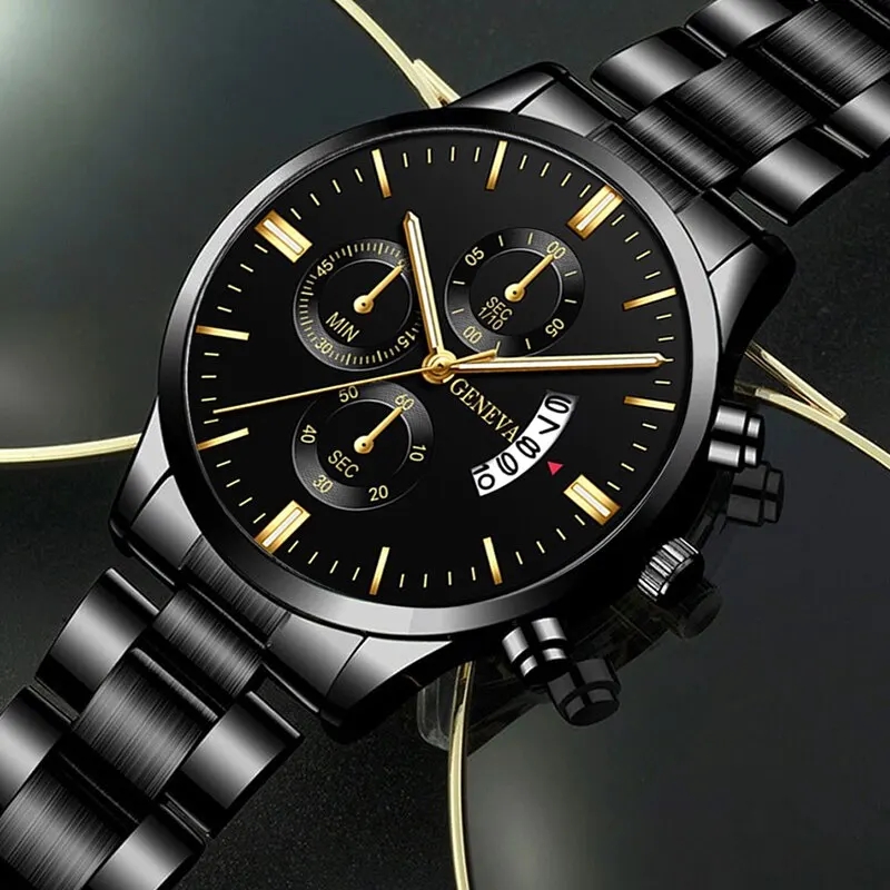 新しいファッションメンズスポーツ腕時計高級カレンダークォーツ - Luxury Watch Market のレビューと価格