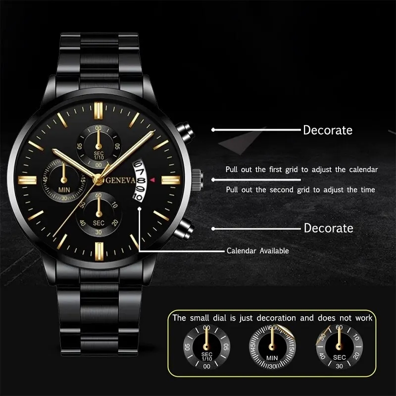 新しいファッションメンズスポーツ腕時計高級カレンダークォーツ - Luxury Watch Market のレビューと価格