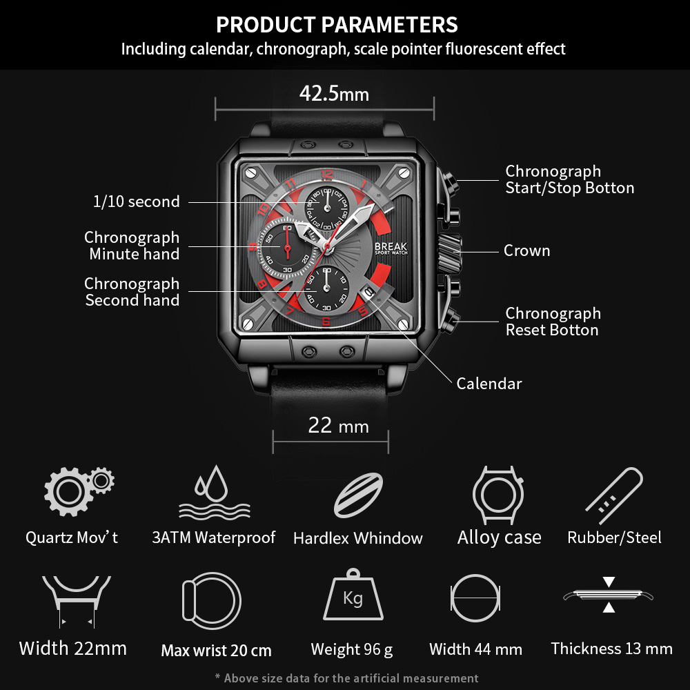 メンズクォーツ時計,高級ブランド,クロノグラフ,シリコンラバ - Luxury Watch Rubber Strap のレビューと価格