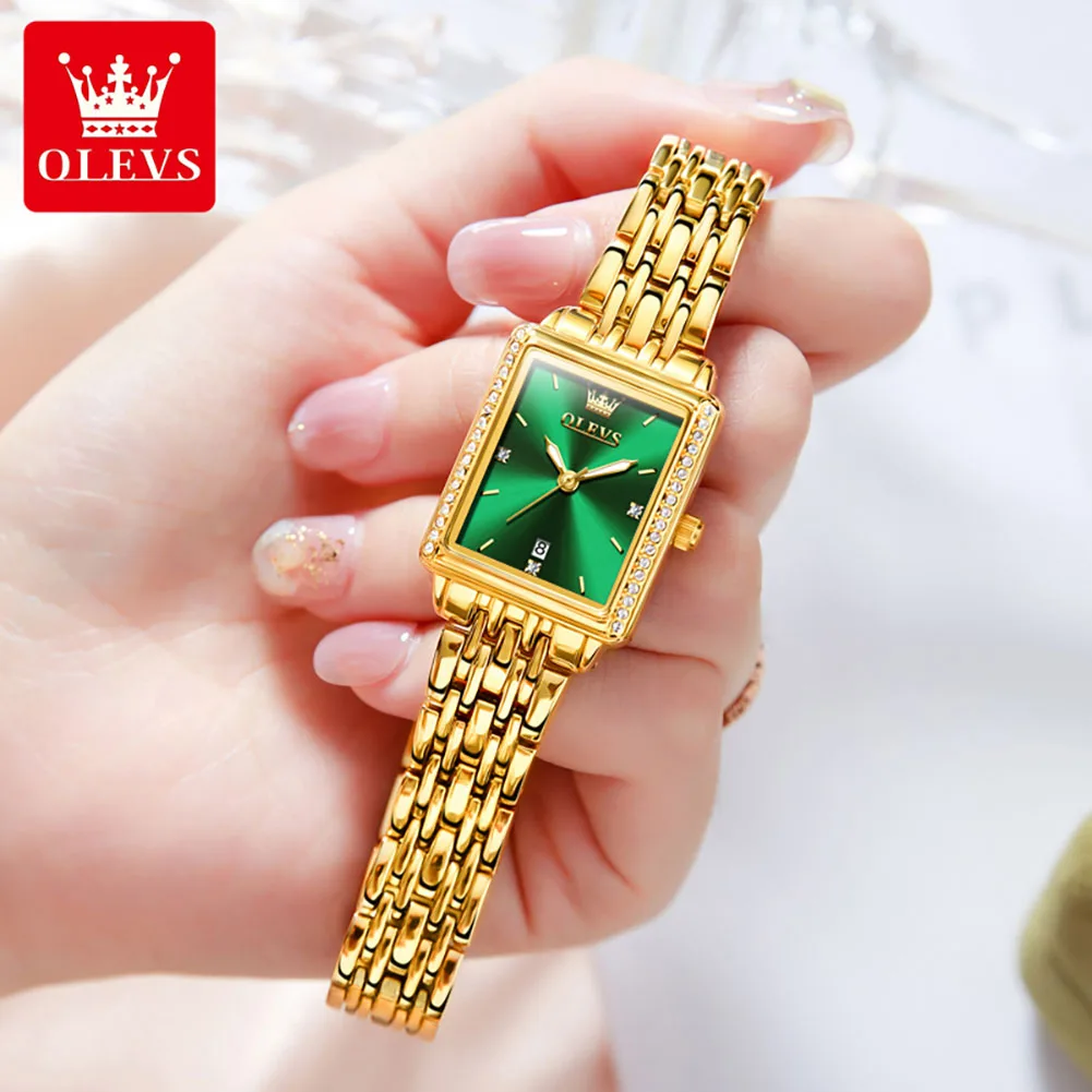 OLEVS 9995 エレガントなクォーツレディースレディー - Luxury Watch Cheap のレビューと価格