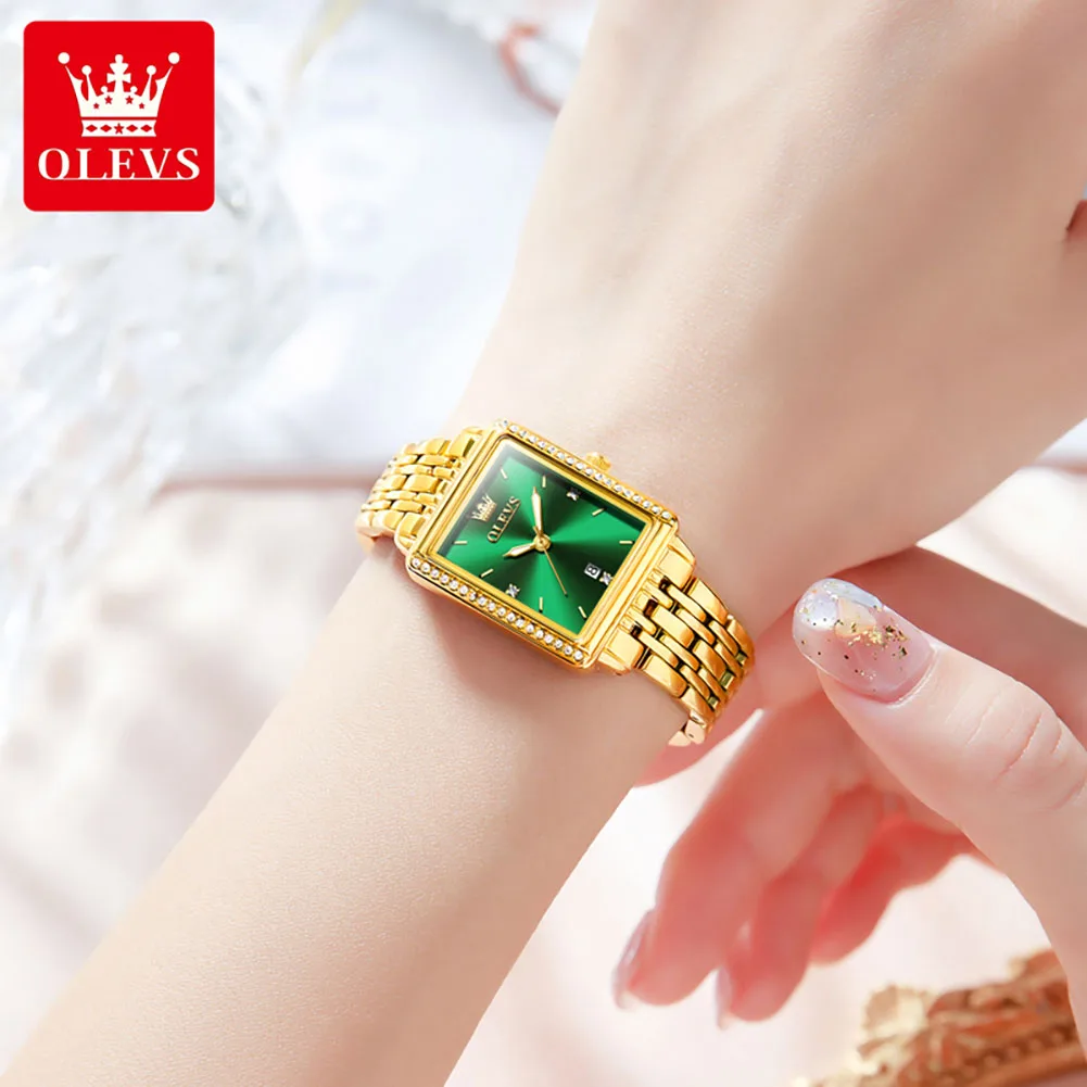 OLEVS 9995 エレガントなクォーツレディースレディー - Luxury Watch Cheap のレビューと価格